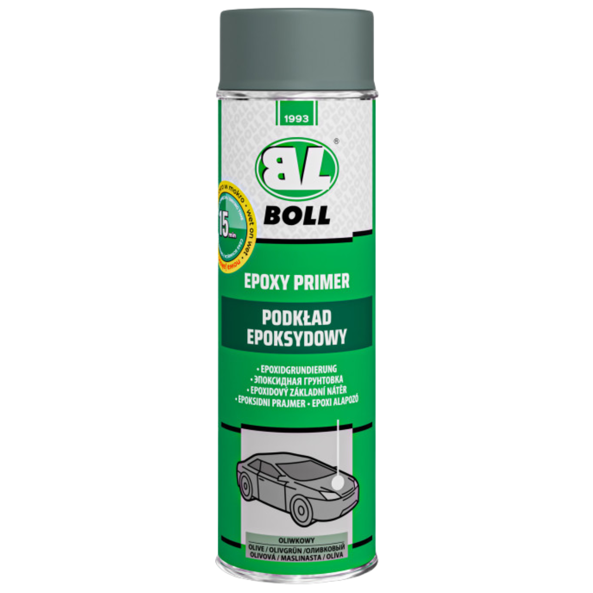 BOLL Podkład epoksydowy spray oliwkowy 500ml