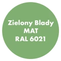 AQUA PRO Emalia Akrylowa Szybkoschnąca 0,7L Zielony Blady RAL 6021 MAT
