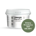 Szybkoschnąca uniwersalna emalia akrylowa Aqua Pro Zielony Groszkowy MAT RAL 6011 2,7L