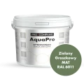 Szybkoschnąca uniwersalna emalia akrylowa Aqua Pro Zielony Groszkowy MAT RAL 6011 9L