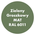 Szybkoschnąca uniwersalna emalia akrylowa Aqua Pro Zielony Groszkowy MAT RAL 6011 9L