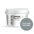AQUA PRO Emalia Akrylowa Szybkoschnąca 2,7L Szary RAL 7045 MAT