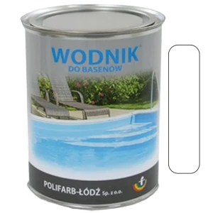 WODNIK Farba do basenów biała 0,8L