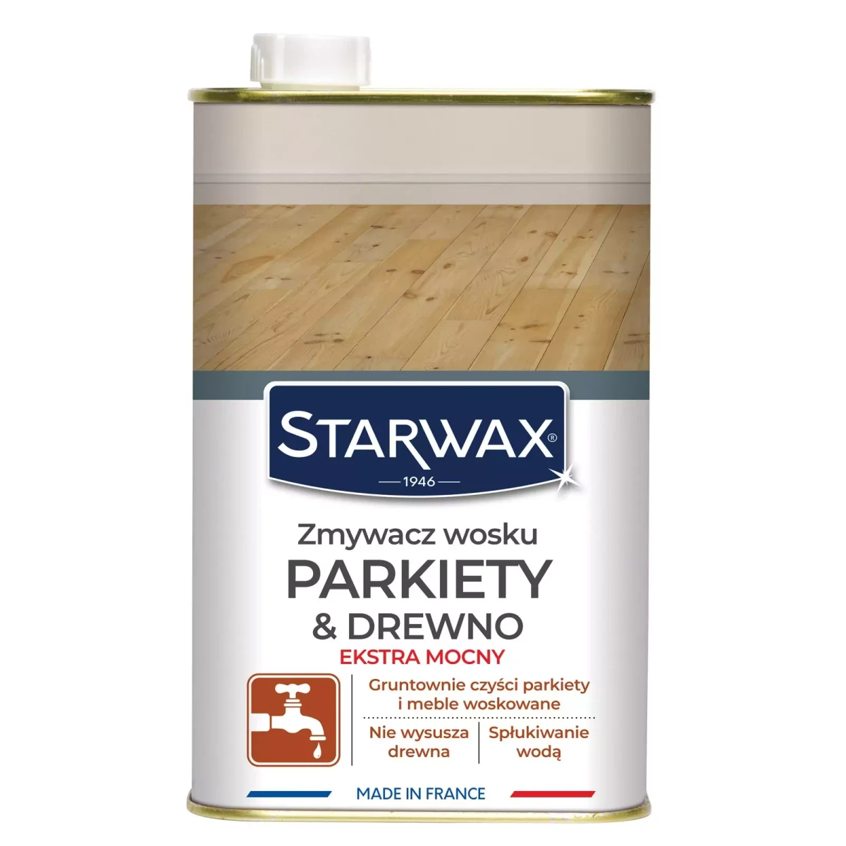 STARWAX Zmywacz wosku do parkietów i podłóg drewnianych 1L