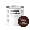 Szybkoschnąca uniwersalna emalia akrylowa Aqua Pro Brązowy Ciemny MAT RAL 8017 0,7L
