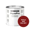 Szybkoschnąca uniwersalna emalia akrylowa Aqua Pro Mahoń MAT RAL 3011 0,7L