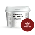 Szybkoschnąca uniwersalna emalia akrylowa Aqua Pro Mahoń MAT RAL 3011 9L