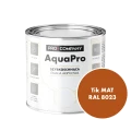 Szybkoschnąca uniwersalna emalia akrylowa Aqua Pro Tik MAT RAL 8023 0,7L