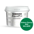 Szybkoschnąca uniwersalna emalia akrylowa Aqua Pro Zielony Ciemny MAT RAL 6029 4,5L