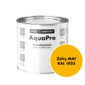 Szybkoschnąca uniwersalna emalia akrylowa Aqua Pro Żółty MAT RAL 1023 0,7L