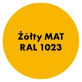 Szybkoschnąca uniwersalna emalia akrylowa Aqua Pro Żółty MAT RAL 1023 2,7L