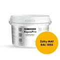 Szybkoschnąca uniwersalna emalia akrylowa Aqua Pro Żółty MAT RAL 1023 2,7L