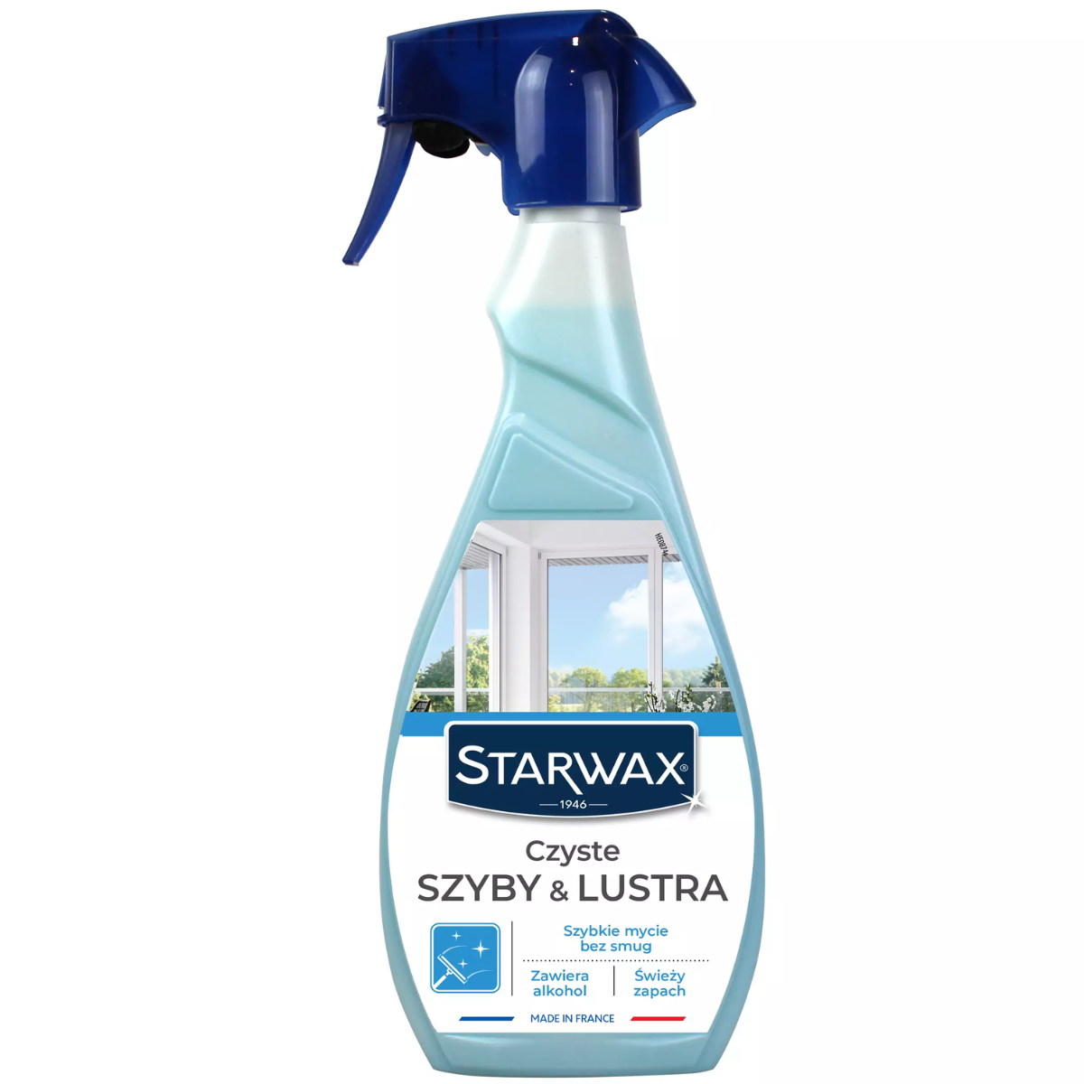 STARWAX Czyste szyby płyn do mycia szyb i luster na alkoholu 500ml