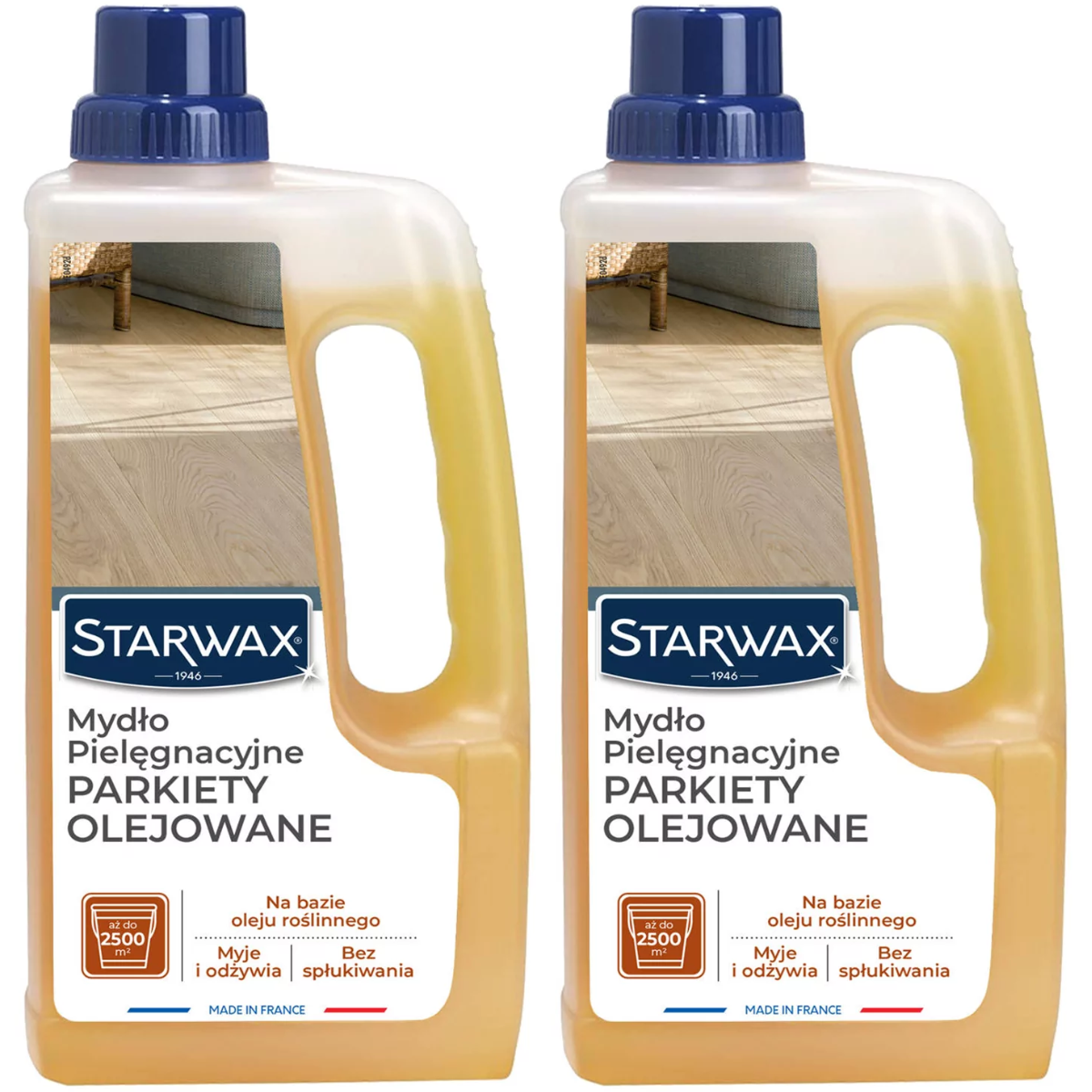 STARWAX Parkiety Olejowane mydło do mycia i pielęgnacji parkietów 2 x 1L
