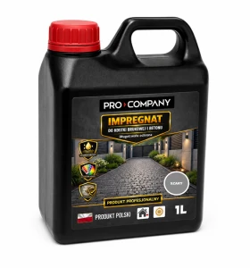 PRO COMPANY Impregnat barwiący do kostki brukowej i betonu szary 1L
