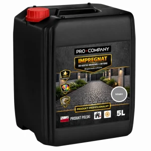 PRO COMPANY Impregnat barwiący do kostki brukowej i betonu szary 5L