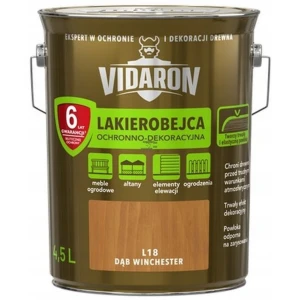  VIDARON Lakierobejca ochronno-dekoracyjna dąb winchester L18 4,5L