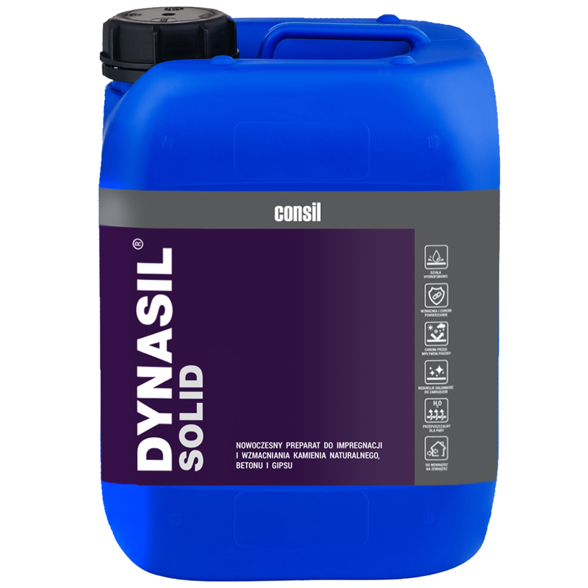 DYNASIL SOLID Impregnat do kamienia gibsowego 30L