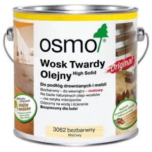 OSMO Original Wosk twardy olejny do podłóg i schodów bezbarwny mat 3L