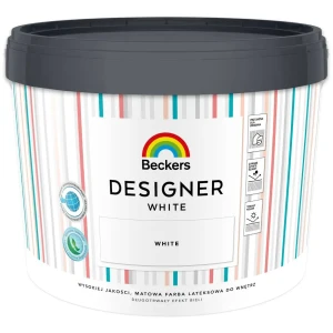 BECKERS DESIGNER White Biała farba lateksowa matowa 10L