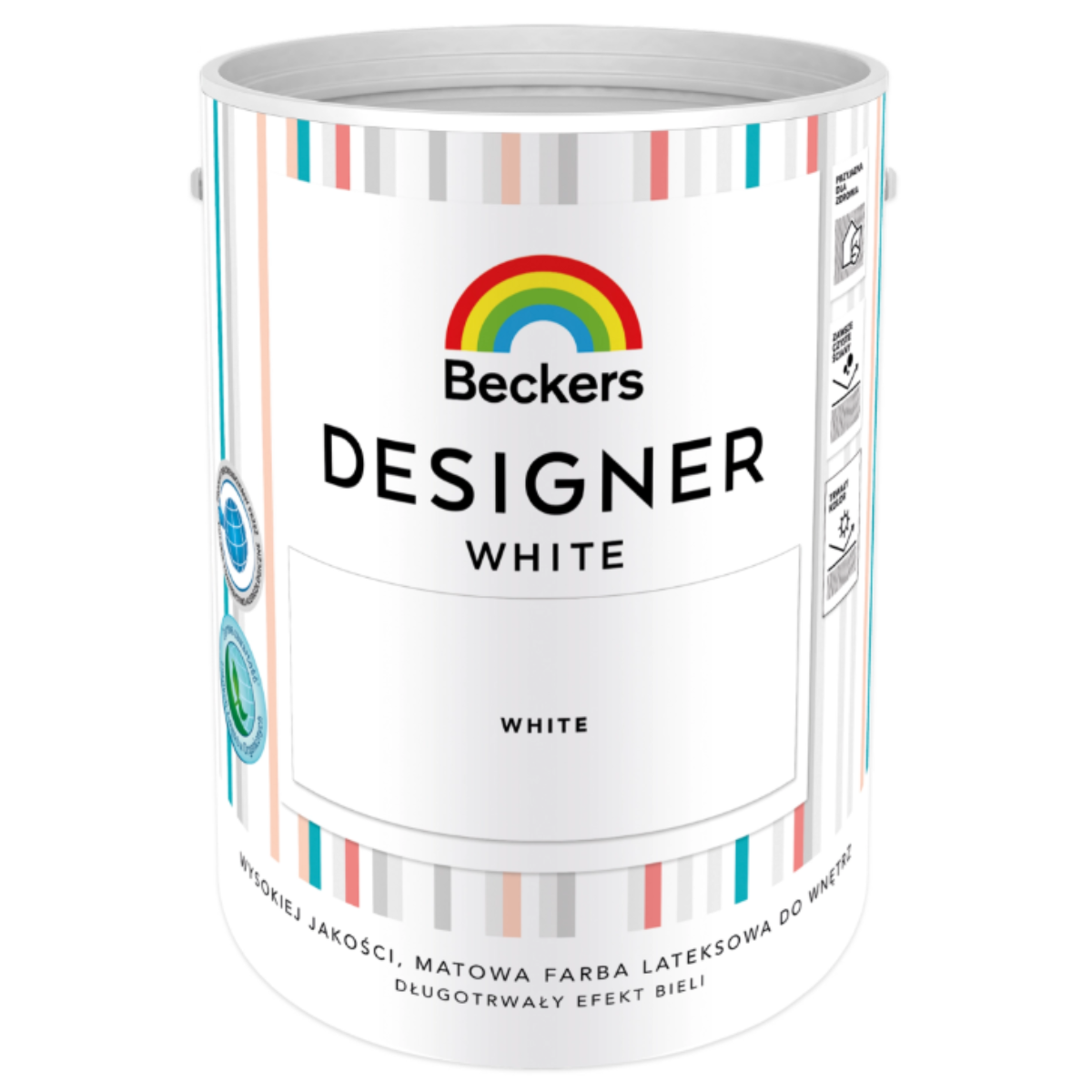 BECKERS DESIGNER White Biała farba lateksowa matowa 5L