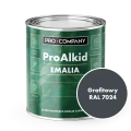 Szybkoschnąca emalia alkidowa do metalu Pro Alkid Grafitowy RAL 7024 0,9L 