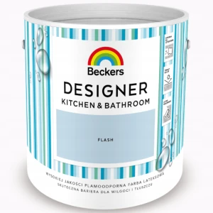 BECKERS DESIGNER Kuchnia i Łazienka Farba lateksowa błękitna flash 2,5L