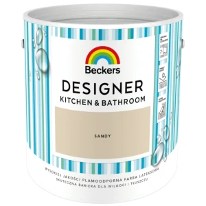 BECKERS DESIGNER Kuchnia i Łazienka Farba lateksowa beżowo-brązowa sandy 2,5L