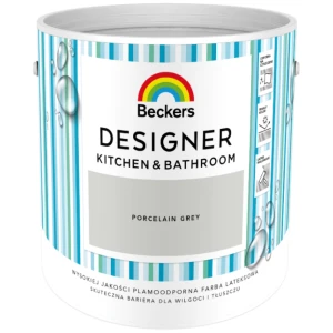 BECKERS DESIGNER Kuchnia i Łazienka Farba lateksowa porcelanowa szarość porcelain grey 5L
