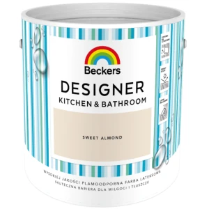 BECKERS DESIGNER Kuchnia i Łazienka Farba lateksowa beżowa sweet almond 5L
