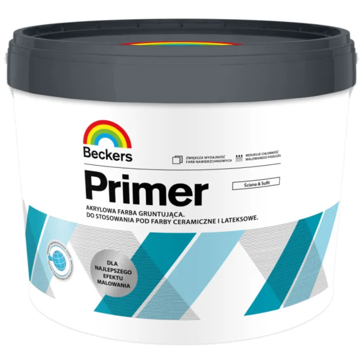 BECKERS PRIMER Grunt akrylowa farba gruntująca 3L