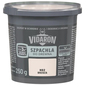 VIDARON Szpachla do drewna szybkoschnąca brzoza H02 250g