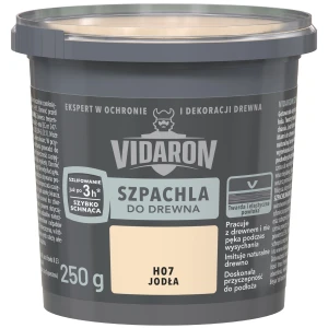 VIDARON Szpachla do drewna szybkoschnąca jodła H07 250g