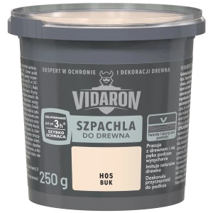 VIDARON Szpachla do drewna szybkoschnąca buk H05 250g