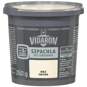 VIDARON Szpachla do drewna szybkoschnąca świerk H03 250g
