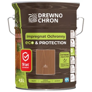 DREWNOCHRON Impregnat Ochronny Eco&Protection orzech 4,5L