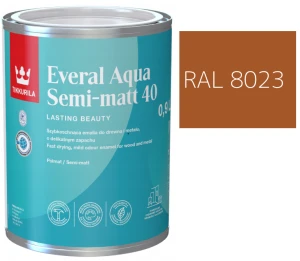TIKKURILA Everal Aqua Semi Matt [40] tik  RAL 8023