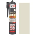 SOPRO Silikon neutralny sanitarny i dylatacyjny matowy srebrny szary 310ml