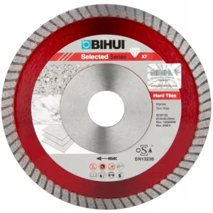 BIHUI DCDT125 Tarcza tnąca diamentowa B-TURBO 125 mm do gresu i ceramiki