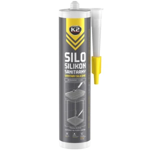 K2 SILO Silikon sanitarny bezbarwny odporny na pleśń i grzyby 300ml