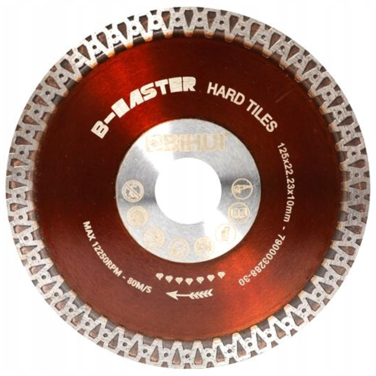 BIHUI DCDA125 B-MASTER Tarcza diamentowa tnąca średnica 125mm grubość 1,2mm