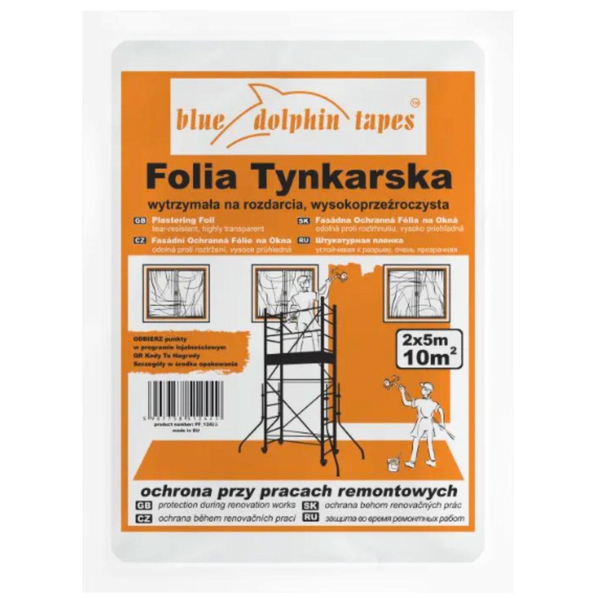 BLUE DOLPHIN Folia Tynkarska 2m x 5m