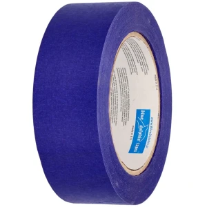 BLUE DOLPHIN Taśma papierowa malarska do wnętrz i na zewnątrz 38mm x 50m niebieska