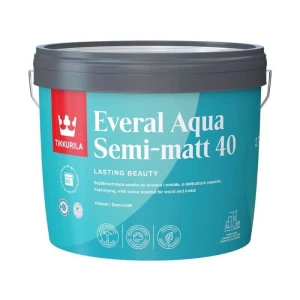 TIKKURILA Everal Aqua Semi Matt [40] 2,7L KOLOR NCS S 0502-Y