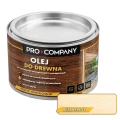 PRO COMPANY Olej do drewna do wnętrz i na zewnątrz hydrofobowy bezbarwny próbka 100ml