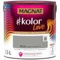 MAGNAT #kolorLove Farba lateksowa plamoodporna ciemny popielaty KL16 2,5L