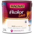 MAGNAT #kolorLove Farba lateksowa plamoodporna melonowa biel KL03 2,5L