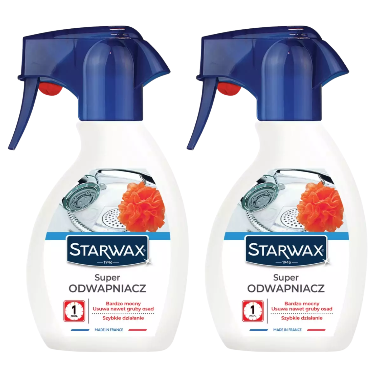 STARWAX Super odwapniacz do usuwania osadów z kamienia 2x250ml