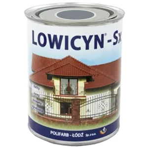 LOWICYN SX Gruntoemalia do powierzchni stalowych ocynkowanych szara jasna RAL 7046 połysk 10L