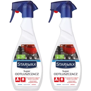 STARWAX Super odtłuszczacz aktywna piana do usuwania tłuszczu i przypaleń 500ml x 2sztuki